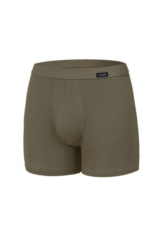 Pánské boxerky Cornette 220 khaki